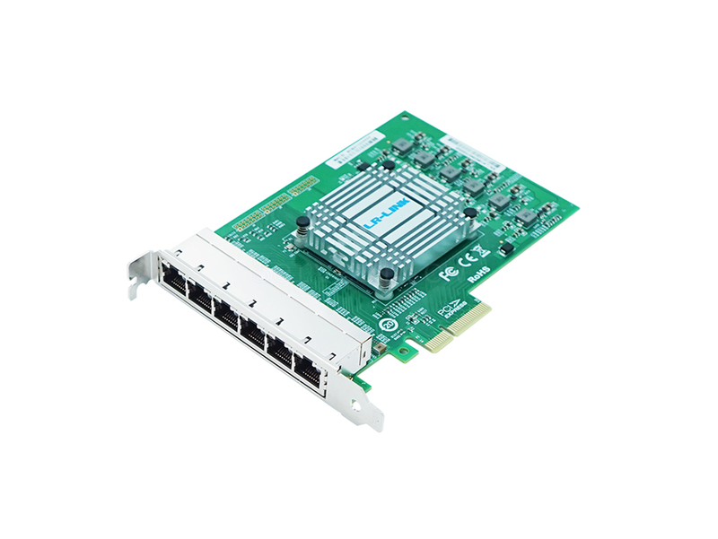 Сетевая карта LR-LINK LRES2047PT (6x RJ45 1GBE) 2