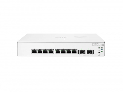 Коммутатор HPE Networking Instant On 1930 8G 2SFP (8x RJ-45 1 Гбит/с, 2x SFP 1 Гбит/с) [JL680A]