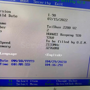 Материнская плата Huawei Taishan 2280 V2 (Proprietary, 2x Kunpeng 920-7260, 32 DIMM) [BC82AMDD VER.A]