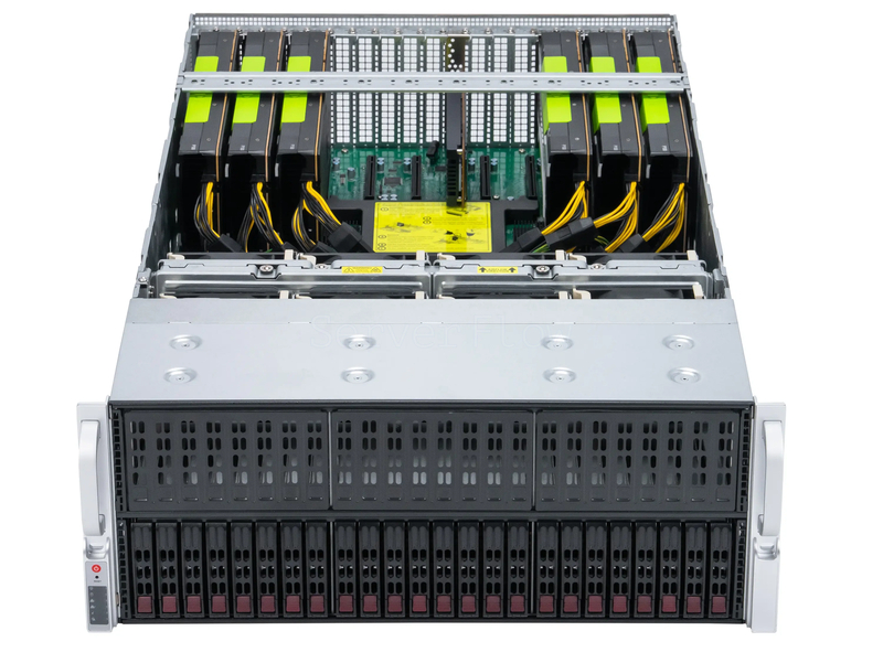 Supermicro 4028GR-TR (6× Tesla P100 16GB, 2× Xeon E5 2698v4, RAM 256GB)