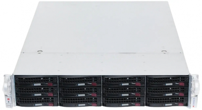 Серверный корпус Supermicro CSE-826 (2U, 12LFF + 2SFF, 2x БП 920W) [826BE1C-R920LPB]