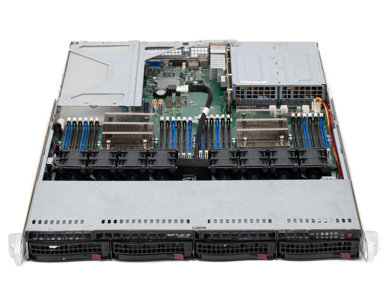 Серверная платформа SuperServer 6018U-TR4+ 1U 4LFF (2x 750W, 2x LGA2011-3) 4