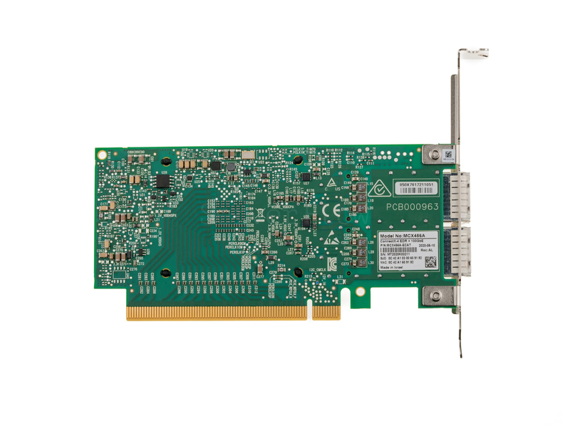 Сетевая карта Mellanox MCX456A-ECAT (2x QSFP28 100GBE) 1