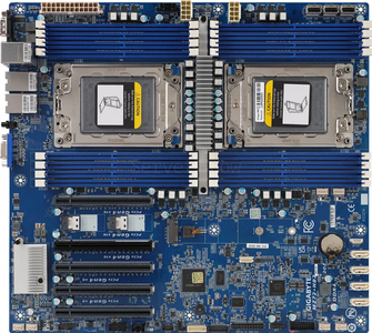 Материнская плата Gigabyte MZ72-HB2 Rev 3.x (E-ATX, 2x SP3, 16 DIMM)