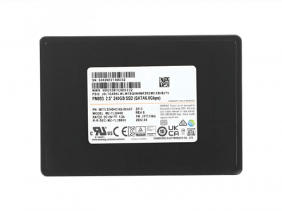 SSD-накопитель Samsung PM893 240GB 2.5" 6Gb/s [MZ7L3240HCHQ-00W07]