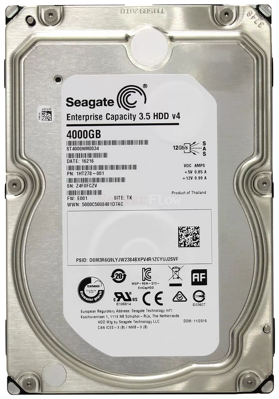 Жесткий диск Seagate Enterprice Capacity v4 4TB 3.5" SAS 12Gb/s [ST4000NM0034]
