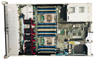 Серверная платформа HP DL360G9 1U 8SFF (2x 500W, 2x LGA2011-3)