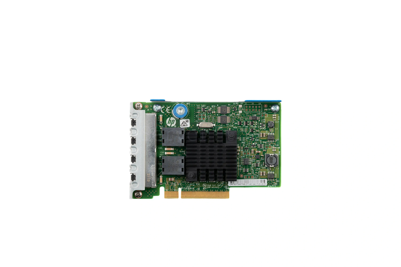 Сетевая карта HP FlexibleLOM 366FLR [665240-B21] (4xRJ45 1GBE)