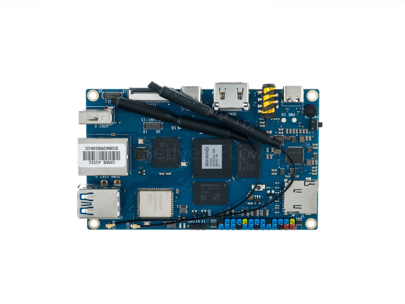 Микрокомпьютер Orange Pi 5B (4GB + 32GB eMMC)
