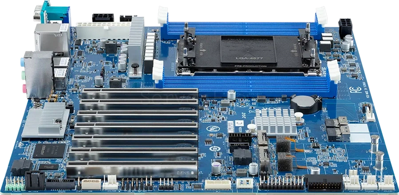 Материнская плата Gigabyte MW83-RP0 Rev 1.x/3.x (CEB, LGA4677, 8 DIMM) 3