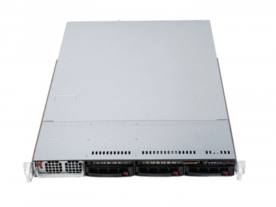 Серверный корпус Supermicro CSE-818 (1U, 3LFF, 1x БП 1400W) [818G-1400B]