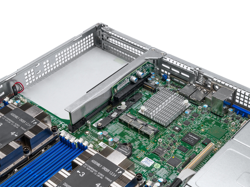 Серверная платформа Supermicro SuperServer 1029P-WTR 1U 8SFF (2x U.2, 2x 750W, 2x LGA3647) 16