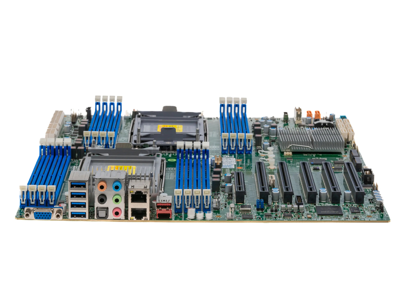 Материнская плата Supermicro X12DAI-N6 (E-ATX, 2x LGA4189, 16 DIMM) [MBD-X12DAI-N6] 2
