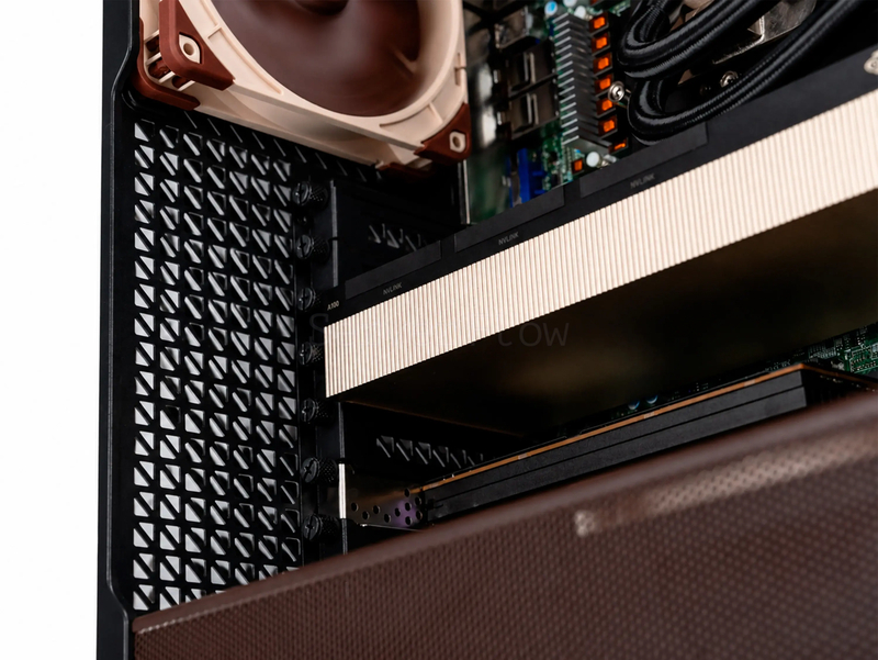 Antec Flux Pro Noctua Edition (1x A100 80GB, 1x EPYC 9374F, RAM 128GB) 4