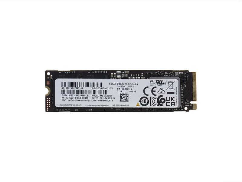 SSD-накопитель Samsung PM9A1a 2TB M2 [MZVL22T0HDLB-00B07]