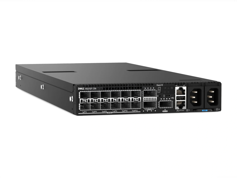 Коммутатор Dell PowerSwitch S5212F-ON IO/PS Airflow (12x SFP28 25 Гбит/с, 3x QSFP28 100 Гбит/с) 2