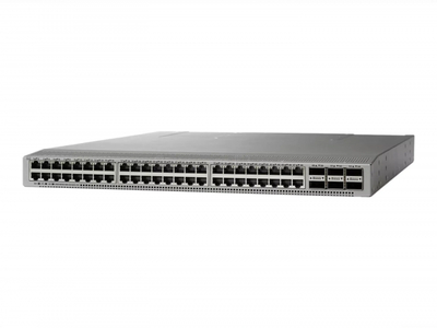 Коммутатор Cisco Nexus N9K-C93108TC-FX3 (48x RJ45 0.1/1/10 Гбит/с, 6x QSFP28 100 Гбит/с) - PE