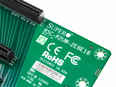 Райзер-карта Supermicro RSC-R2UW-2E8E16 (3х PCI-e x16)