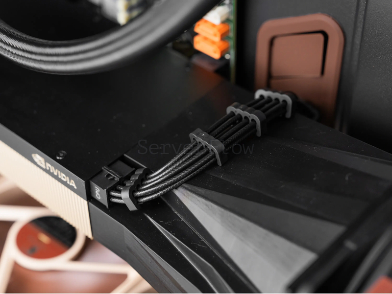 Antec Flux Pro Noctua Edition (1x A100 80GB, 1x EPYC 9374F, RAM 128GB) 6