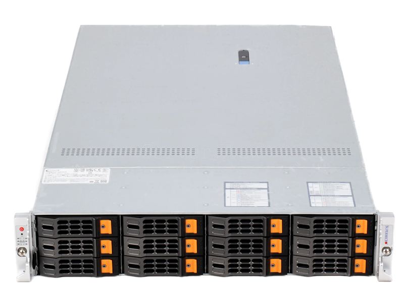 Серверная платформа Supermicro Hyper A+ Server AS-2025HS-TNR  Rev 2.0 2U 12LFF (2x 1600W) 3
