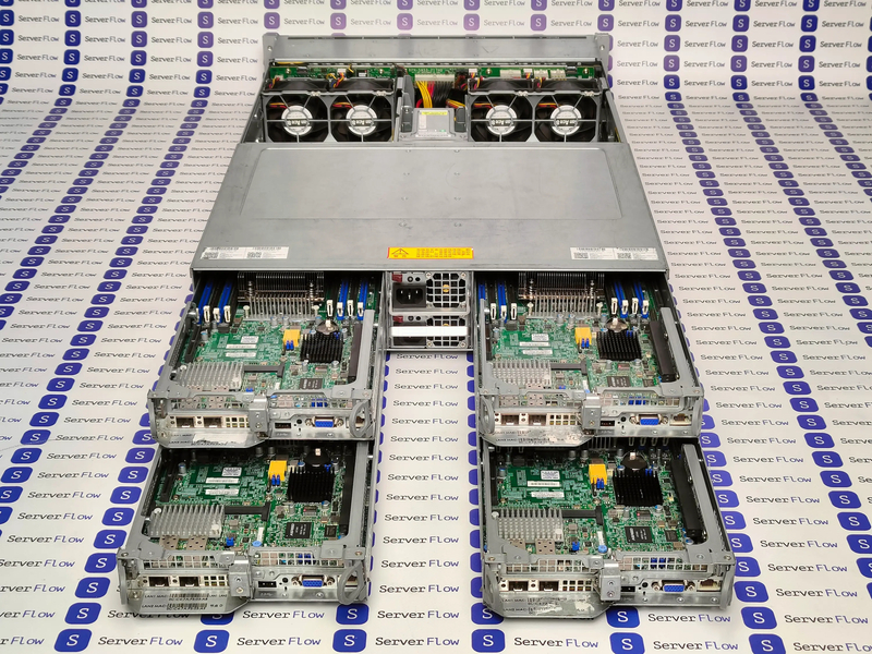 Сервер Блейд Supermicro SuperServer 2028TP-HTR-SIOM 2U 4x 6SFF 9