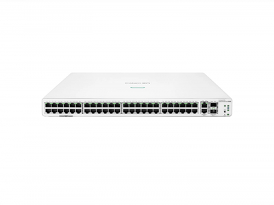 Коммутатор HPE Networking Instant On 1960 48G (50x RJ-45 1 Гбит/с, 2x SFP+ 10 Гбит/с) [JL808A]