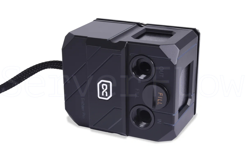 Водоблок Alphacool Eisbaer Pro ES (Solo) Full Black (LGA4189/LGA4677 / SP6, 2U) [4250197130943] 1