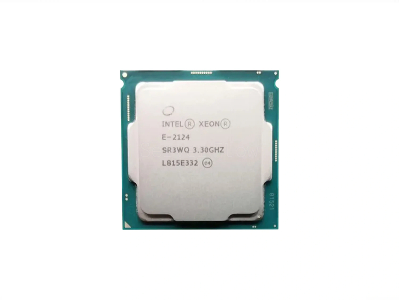 Процессор Intel Xeon E-2124 (4c/4t, 3.3GHz-4.3GHz, 71W)