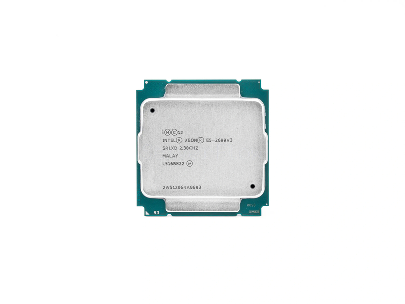 Процессор Intel Xeon E5 2699v3 (18c/36t, 2.3GHz-3.6GHz, 145W)