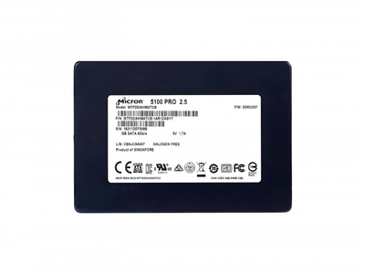 SSD-накопитель Micron 5100 PRO 3.84TB 2.5" 6Gb/s [MTFDDAK3T8TCB]