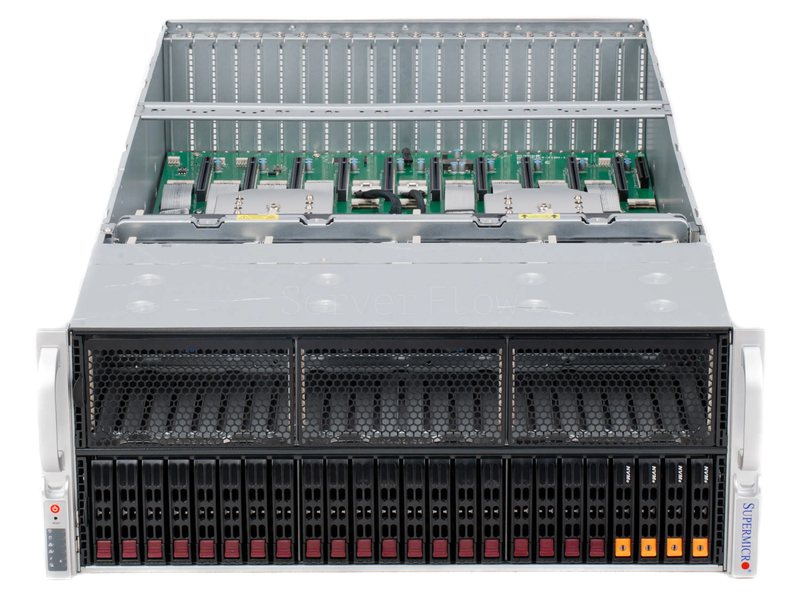 Серверная платформа Supermicro A+ Server 4124GS-TNR 4U 24SFF (4x U.2, 4x 2000W, 2x SP3) 4