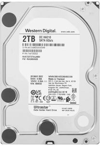 Жесткий диск WD Ultrastar DC HA210 1TB 3.5" SATA 6GB/s [1W10002]