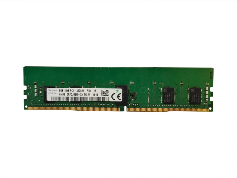 Оперативная память 8GB DDR4 ECC REG SK Hynix 3200Mhz 1Rx8 [HMA81GR7CJR8N-XN]