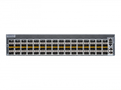 Коммутатор Arista DCS-7060DX5-64S-F (64x QSFP-DD 400 Гбит/с, 2x SFP+ 10 Гбит/с)