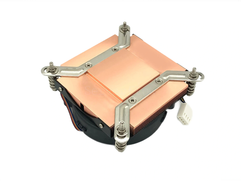 Кулер COOLSERVER CS-115X-1U3CC (1U, Active, LGA115X, 85W) 1