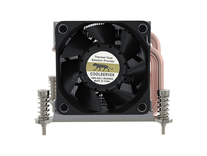 Кулер COOLSERVER CS-115X-2UR63 (2U, Active, LGA1156, 150W) 2