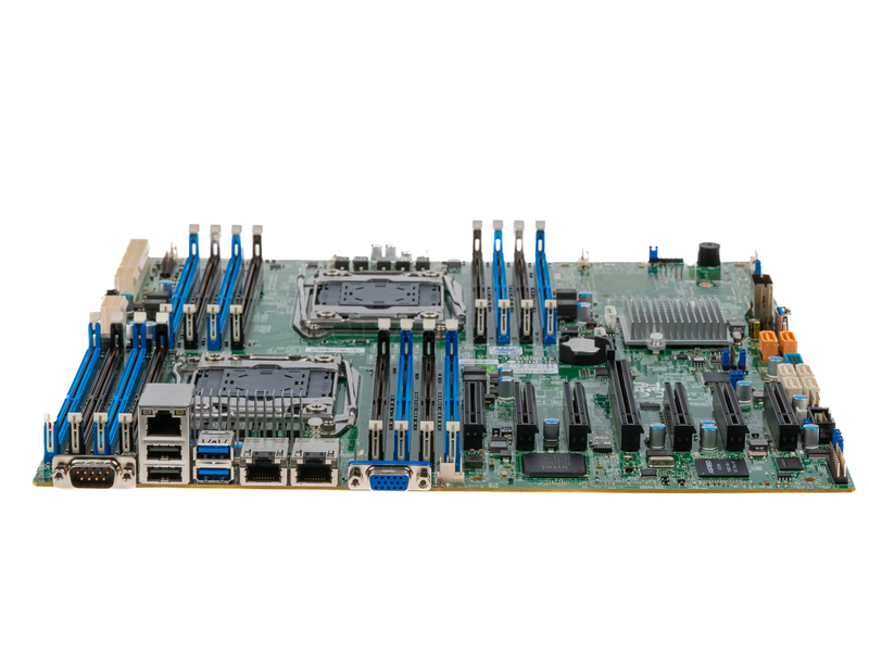 Материнская плата Supermicro X10DRH-i (E-ATX, 2х LGA2011-3, 16 DIMM) [MBD-X10DRH-i] 2