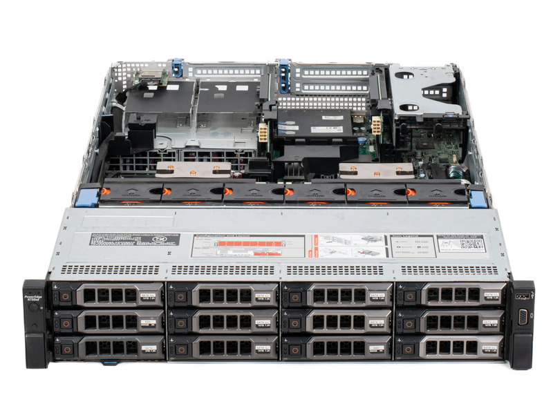 Серверная платформа Dell R730XD 2U 12LFF (2x 750W, 2x LGA2011-3) 4