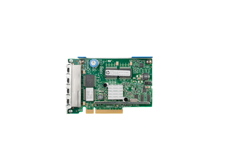 HP FlexibleLOM 331FLR [634025-001] (4xRJ45 1GBE)