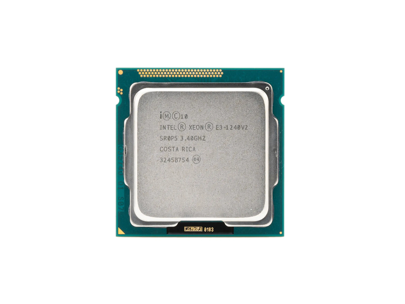 Процессор Intel Xeon E3 1240v2 (4c/8t, 3.4GHz-3.8GHz, 69W)