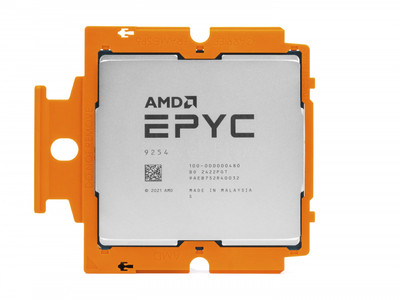 Процессор AMD EPYC 9254 (24c/48t, 2.9GHz-3.9GHz, 200W)