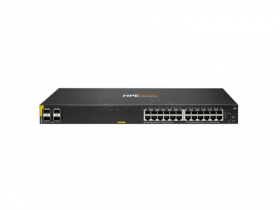 Коммутатор HPE Aruba CX 6000 24G Class4 PoE 4SFP 370W (24x RJ-45 1 Гбит/с, 4x SFP 1 Гбит/с) [R8N87B]