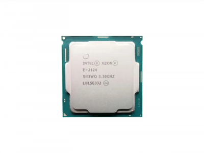 Процессор Intel Xeon E-2124 (4c/4t, 3.3GHz-4.3GHz, 71W)
