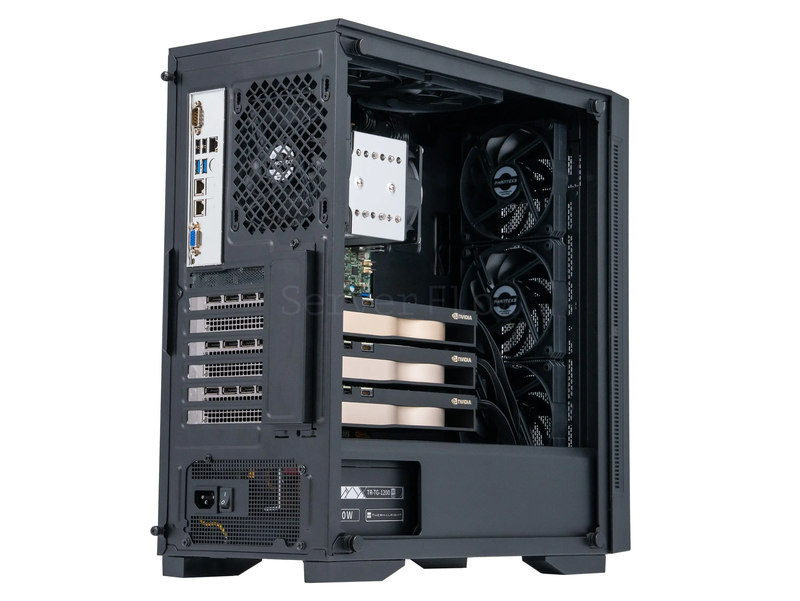 Deepcool MATREXX 55 MESH (3× RTX A5000 24GB, 1× EPYC 7402, RAM 256GB) 1