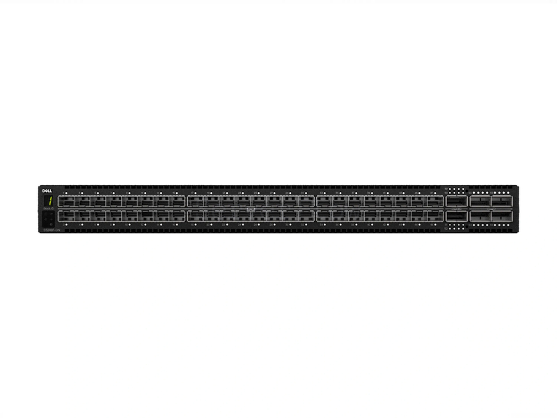 Коммутатор Dell PowerSwitch S5248F-ON PS/IO Airflow (48x SFP28 25 Гбит/с, 4x QSFP28 100 Гбит/с, 2x QSFP-DD 200 Гбит/с)