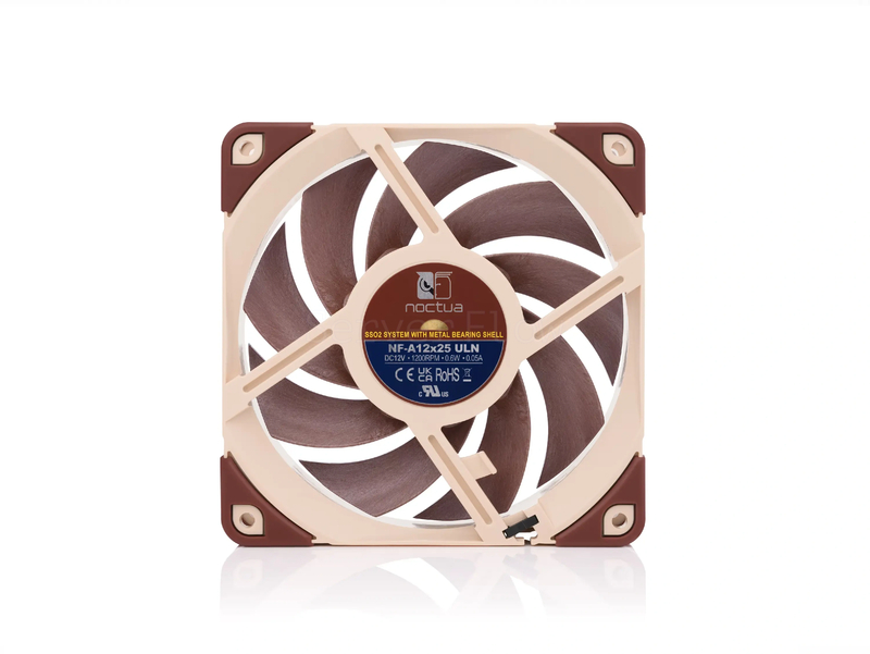 Корпусный вентилятор Noctua NF-A12x25 ULN 120mm