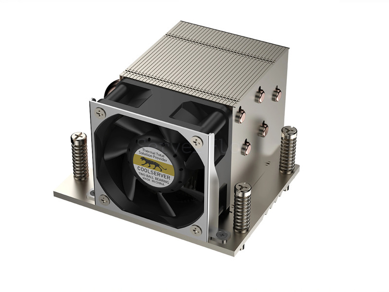 Кулер COOLSERVER CS-AM4/5-2UR67 (2U, Active, AM4/5, 200W)
