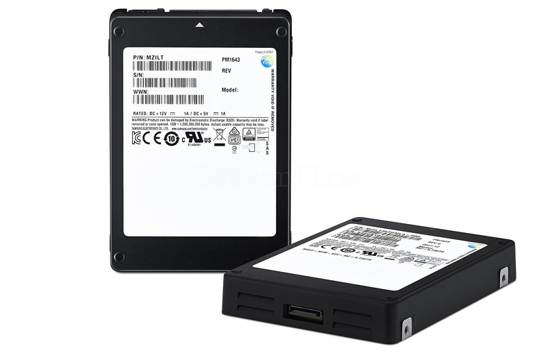 SSD-накопитель Samsung PM1643 SAS 12G 1.92TB [MZILT1T9HAJQ-00007] 1