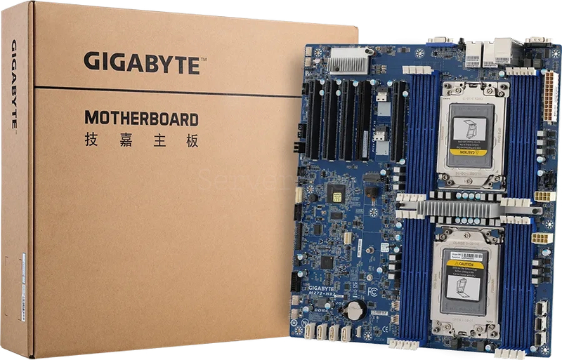Материнская плата Gigabyte MZ72-HB2 Rev 3.x (E-ATX, 2x SP3, 16 DIMM) 3