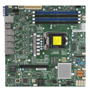 Материнская плата Supermicro X11SCL-LN4F (Micro-ATX, LGA1151, 4 DIMM)